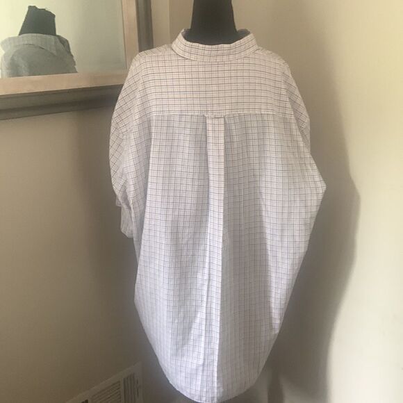 Saddlebred classic fit button down casual shirt size 3X preloved 💛  EUC - Picture 11 of 11